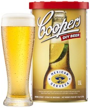 Coopers International Series Mexican Cerveza Humaloitu Mallasuute 1,7 Kg Ja Oluthiiva 7 G (9310441002176)