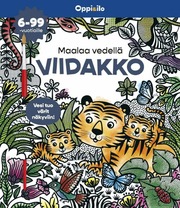 Oppi&Ilo Maalaa Vedellä Viidakko Puuhakirja 6-99V