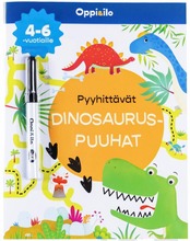 Oppi&Ilo Pyyhittävät Dinosauruspuuhat Puuhakirja 4-6V
