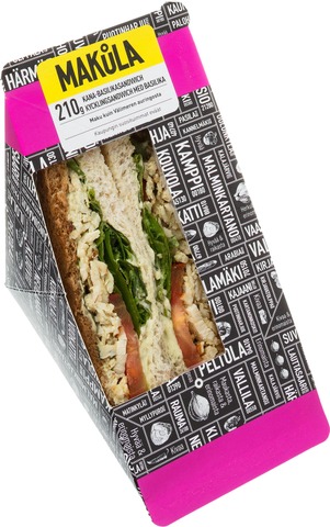 Kana Basilikasandwich 210 G Makula Ruoan Verkkokauppa Foodie Fi Tilaa Ruokaa Prismasta S Marketista Alepasta Ja Salesta