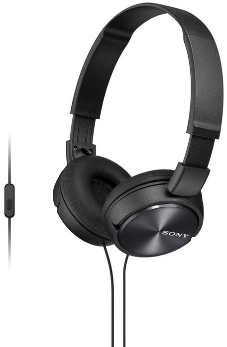 Sony MDR ZX310APB kuulokkeet mikrofonilla, musta Prisma Sony MDR ZX310 kuulokkeet, hinta 20 € | Hintaseuranta.fi