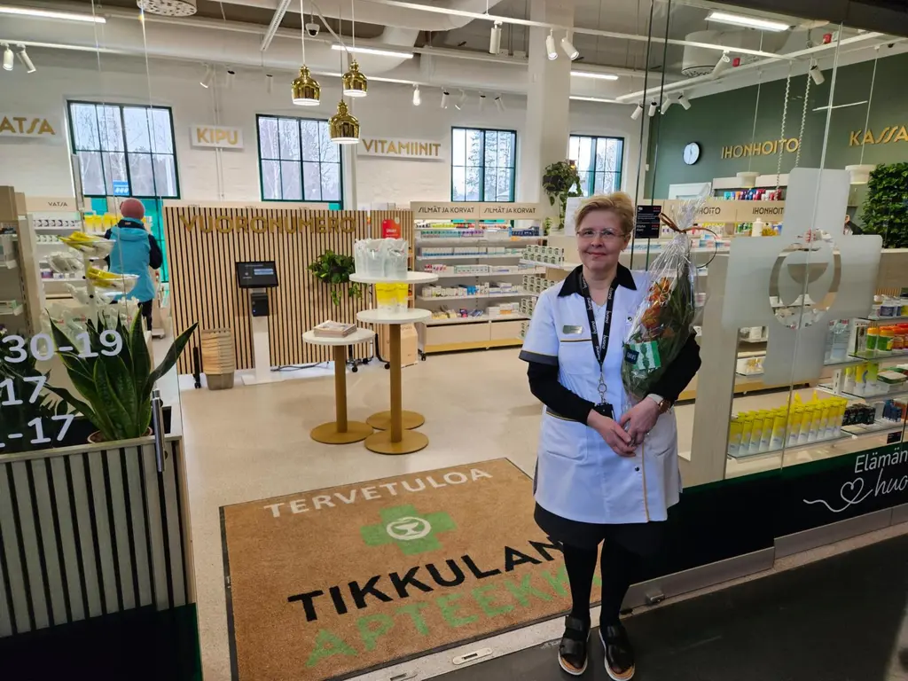 Apteekkari Johanna Kangas