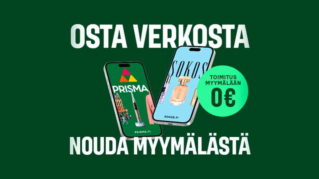 Prisma Sokos verkkokauppa osta verkosta nouda myymälästä