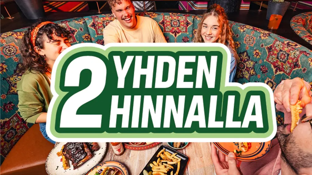 2 yhden hinnalla