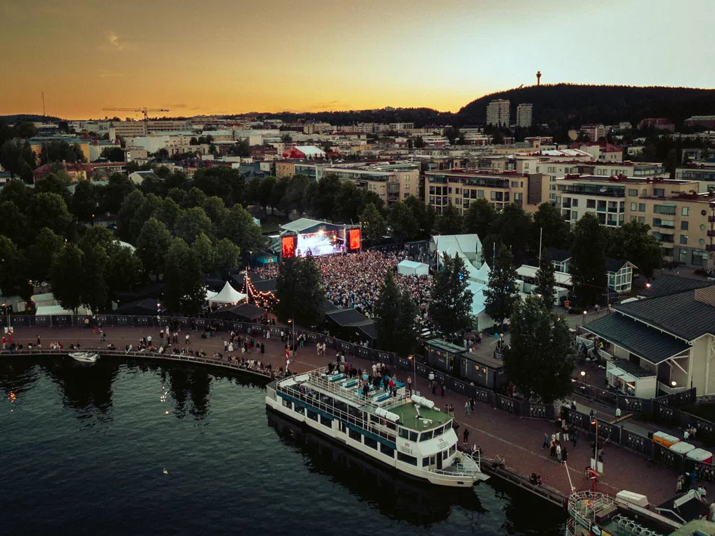 Kuopio Wine Festival dronekuva 2026