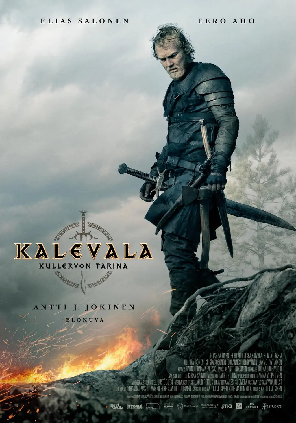 Kalevala: Kullervon tarina-elokuvan juliste, Elias Salonen.