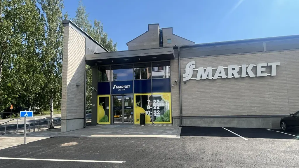 S-market Mäki-Matin julkisivu