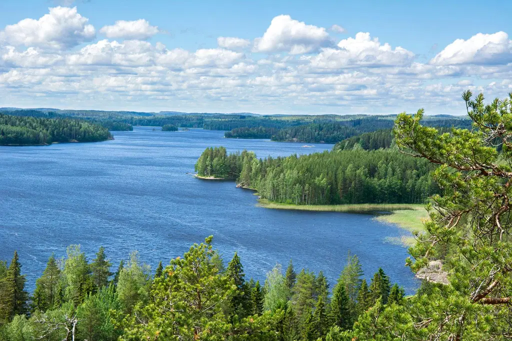 Maisema Saimaalle