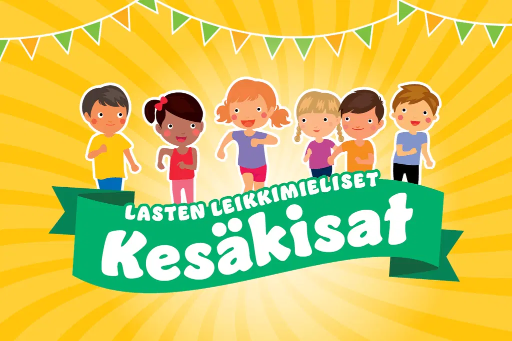 Lasten leikkimieliset kesäkisat 
