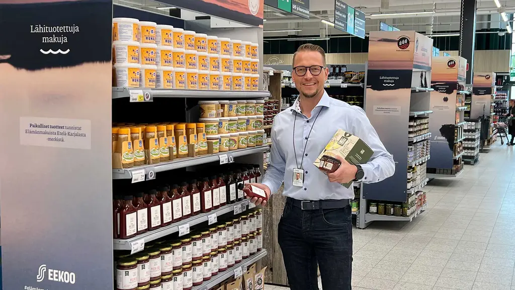PETTERI VÄYRYNEN, Eekoo lähiruoka hyllynpääty