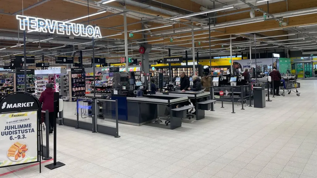 S-market Vaajalan uudistus on valmistunut.