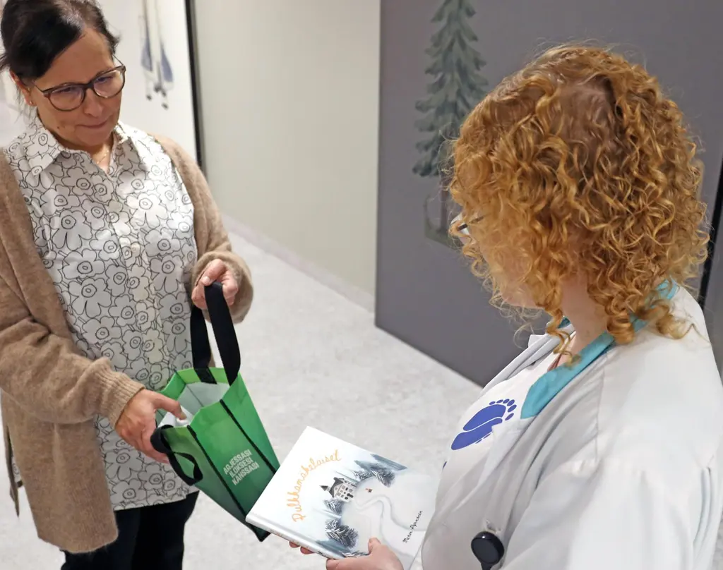 Suvi Elonheimo Tikkanen ja Eva Aaltonen