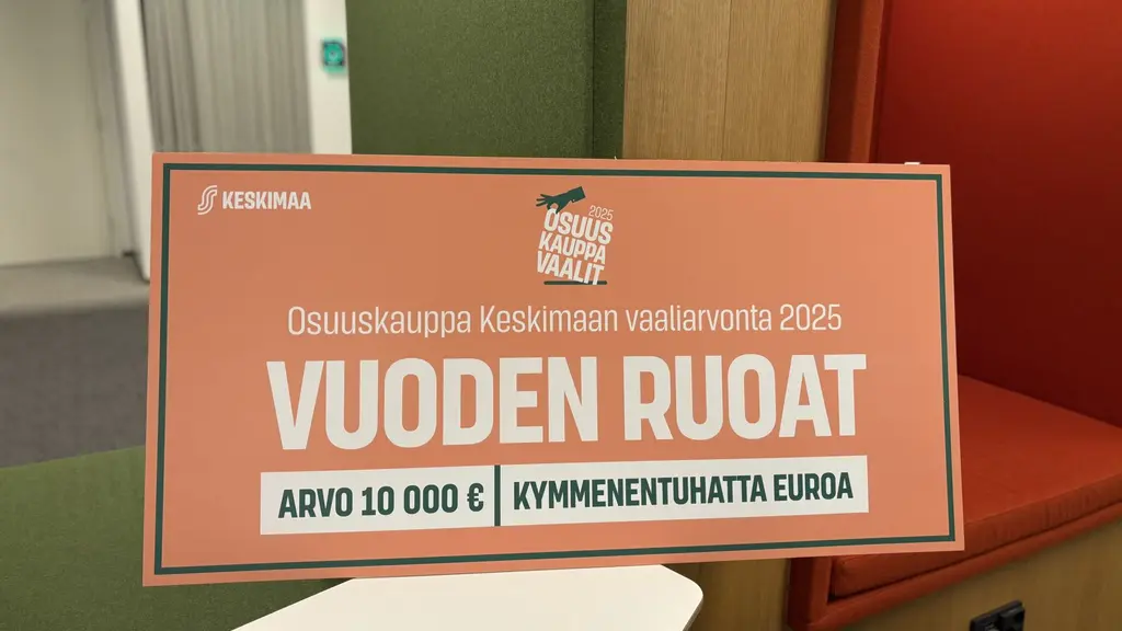 Vaalien arvonnan lahjakortti