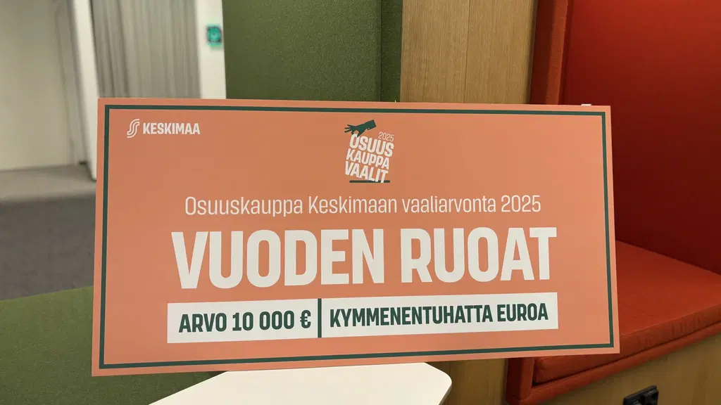 Vaalien arvonnan lahjakortti