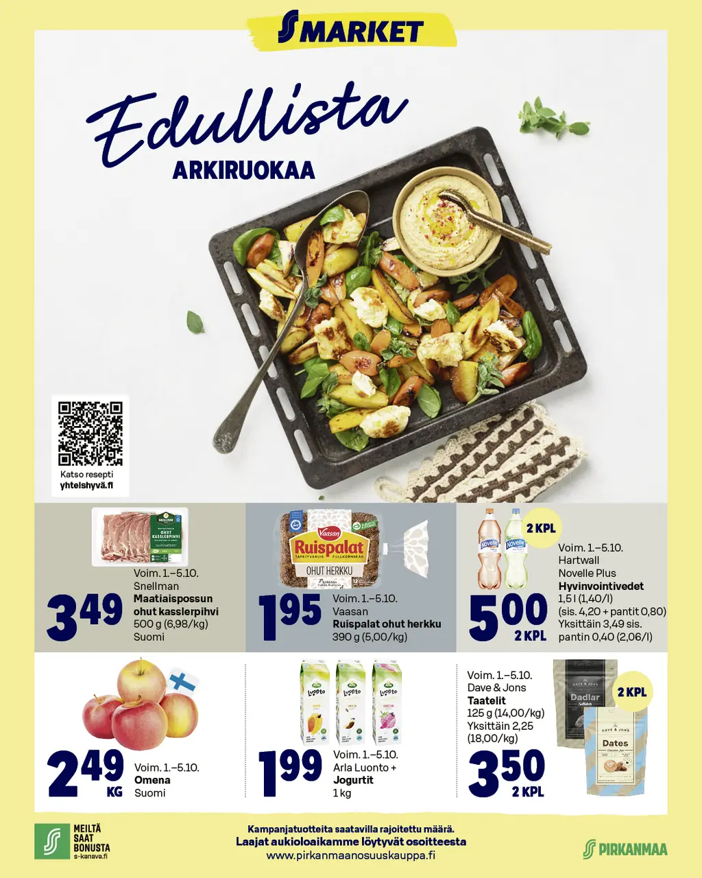 S-marketin viikon 40 edut