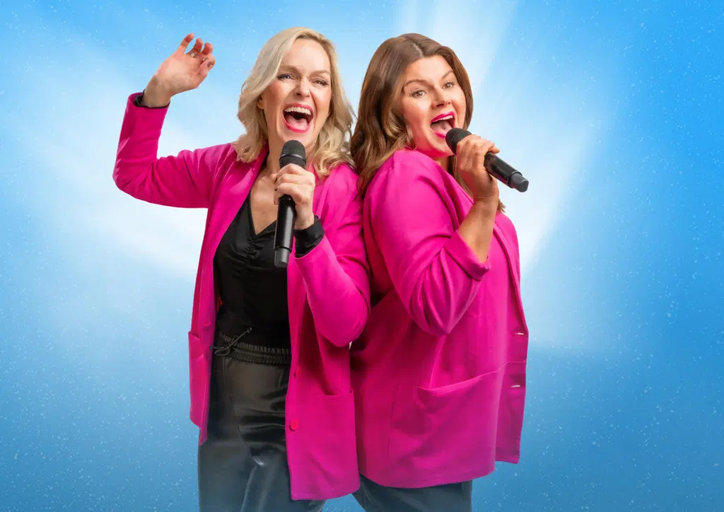 Anu Sinisalon sekä Maarit Poussan tähdittämä karaokeshow Kuumia aaltoja