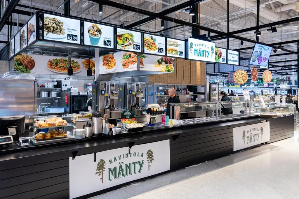 Prisma Launeen tiloissa toimivan lounasravintola Männyn toimipiste