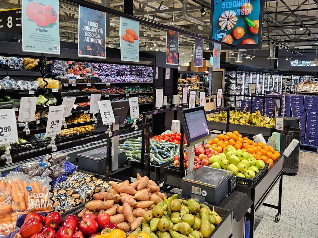 S-market vihannesosasto