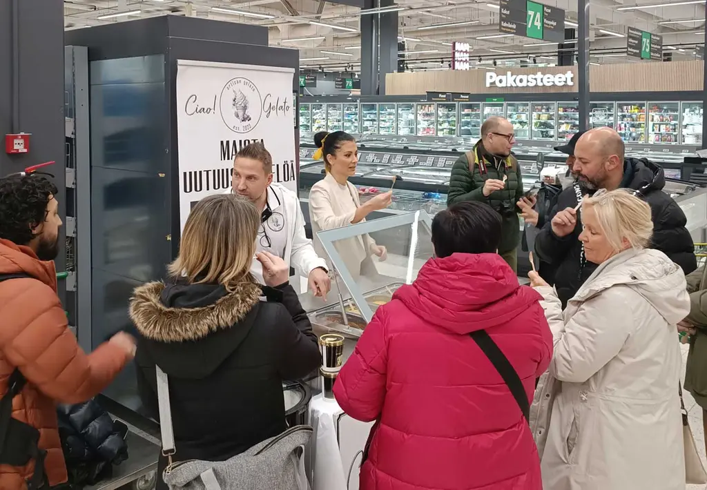 Lähituottajamarkkinat Lappeenrannan Prismassa