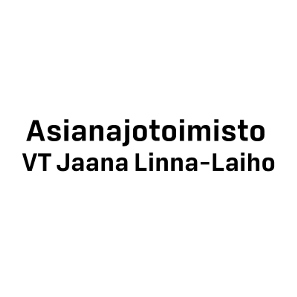 Asianajotoimisto VT Jaana Linna-Laiho -logo