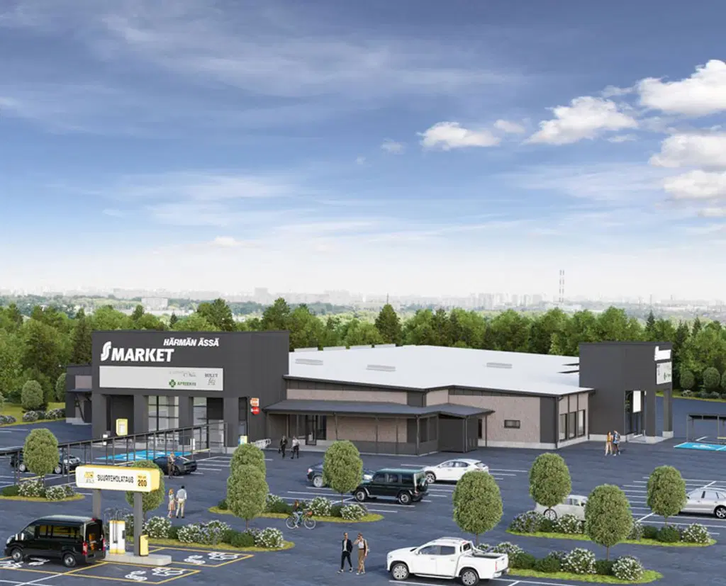 S-market Alahärmä havainnekuva