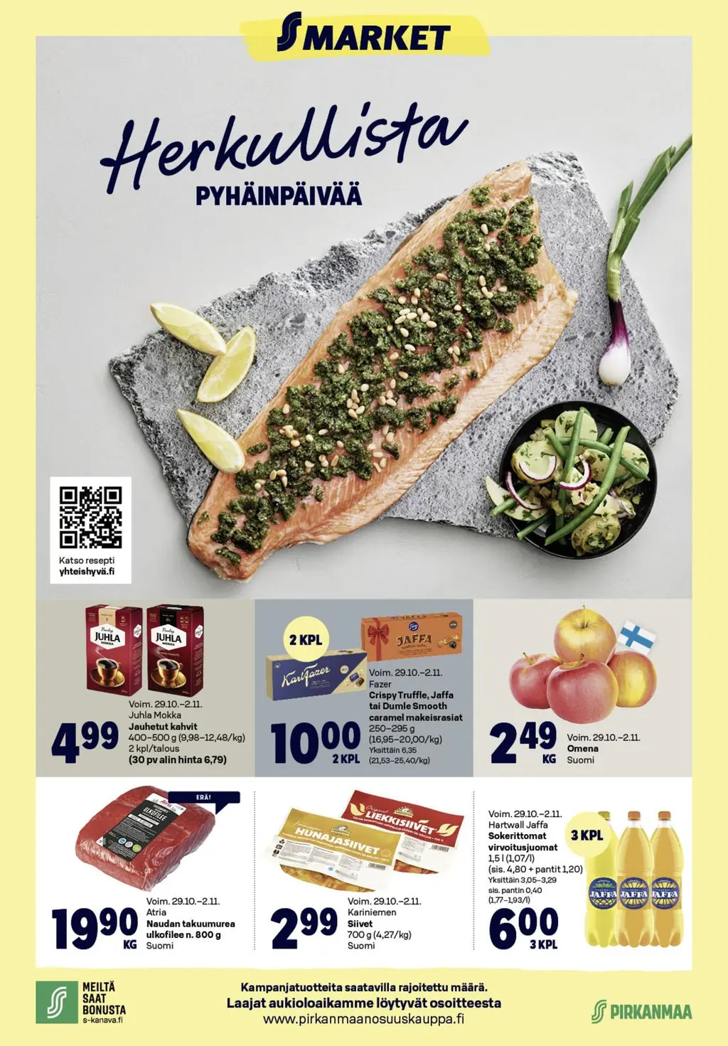 S-marketin vko 44 edut