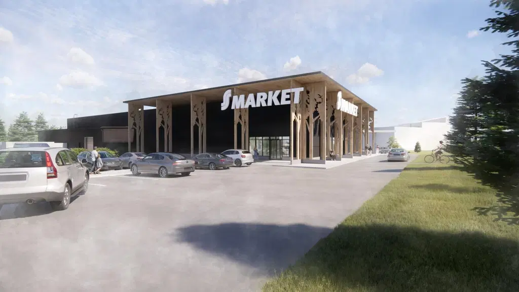 Havainnekuva S-market Pihtiputaasta