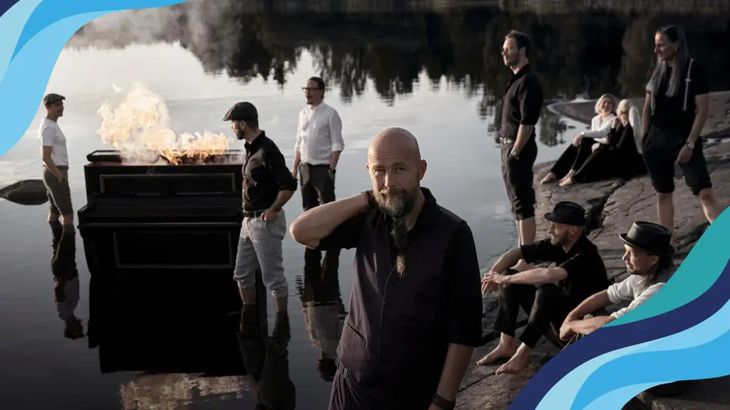 Vesterinen Yhtyeineen promokuva.