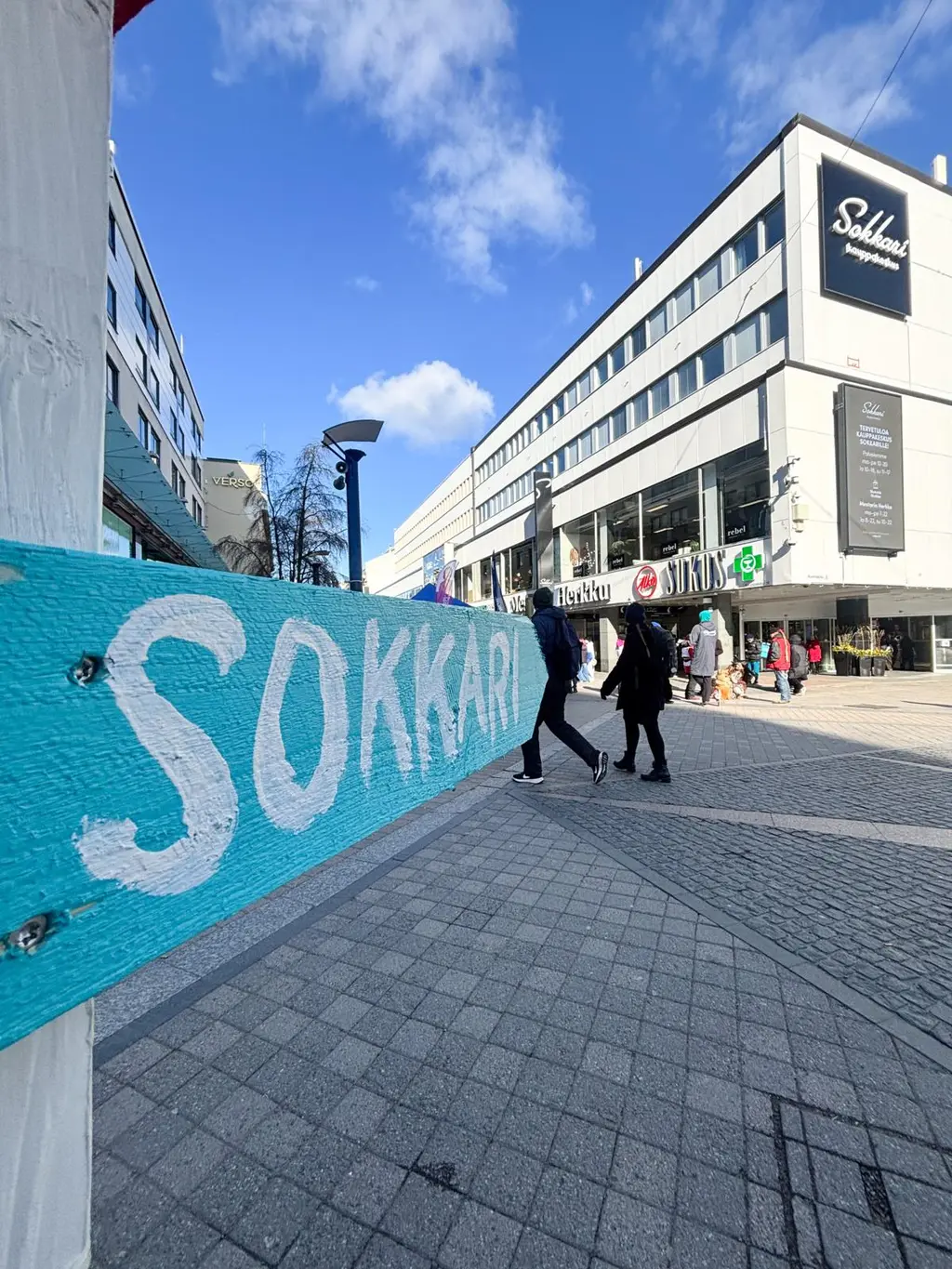 Sokkarin kyltti