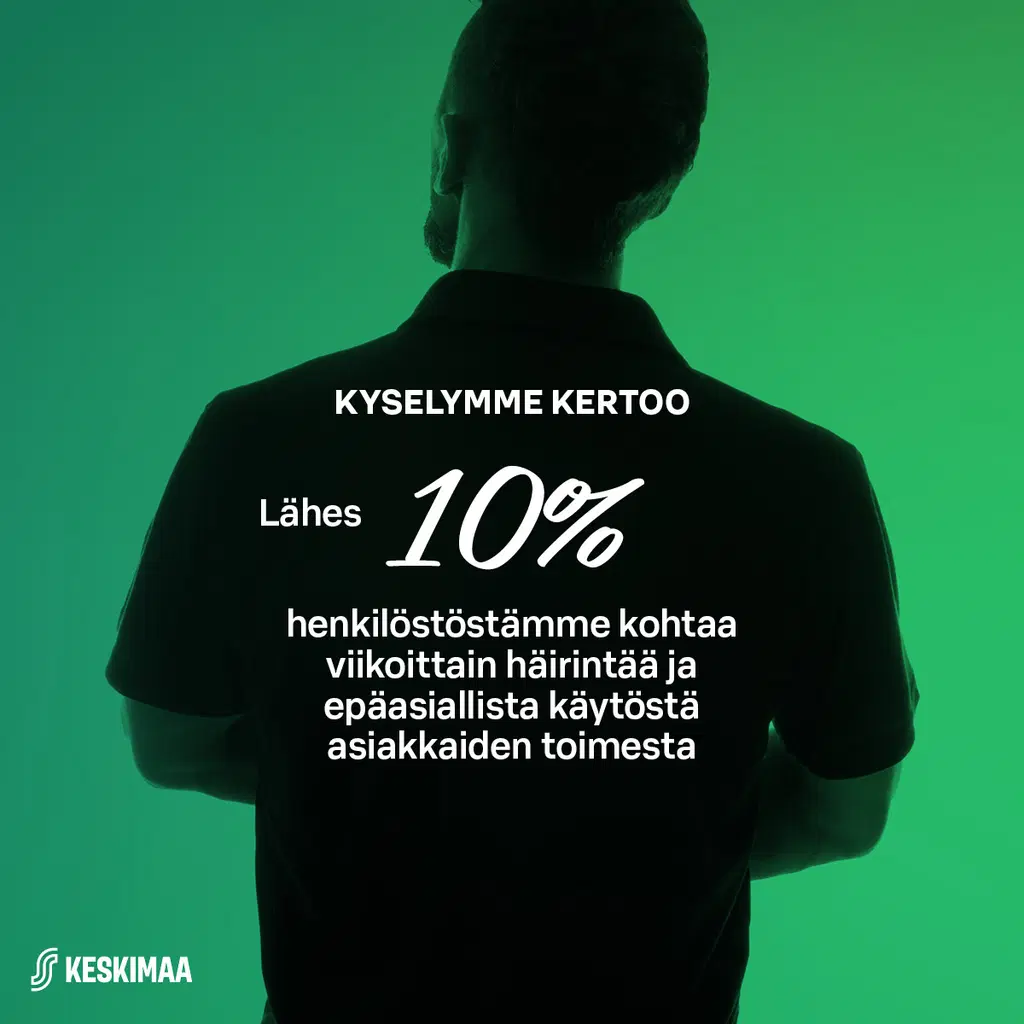 Asiallisesti asiakkaanakin 