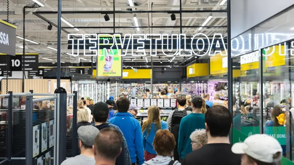 S-market Mäki-Matin avajaiset elokuussa 2024.