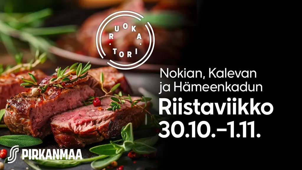 Riistaviikko Prisma Hämeenkadulla, Kalevassa ja Nokiassa 30.10.–1.11.2025
