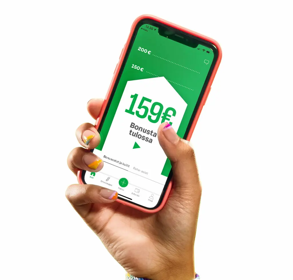 asiakasomistajan mobiili
