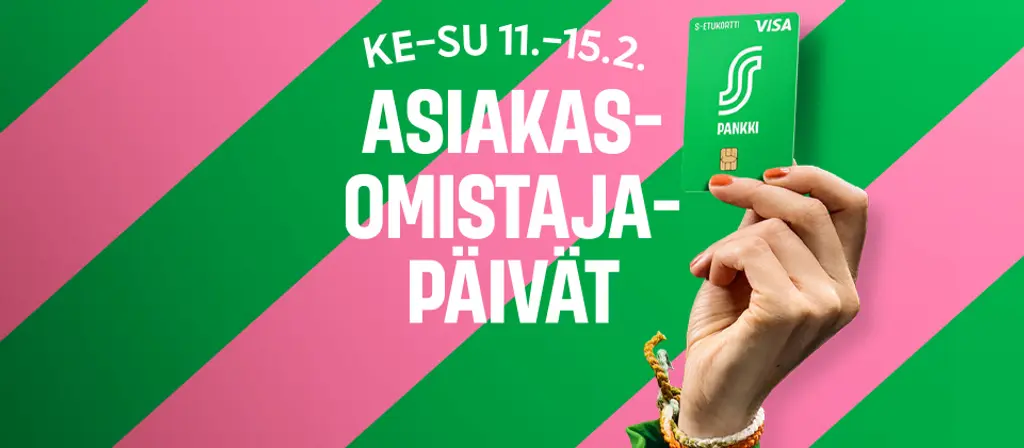 Asiakasomistajapäivät Pirkanmaan Prismoissa