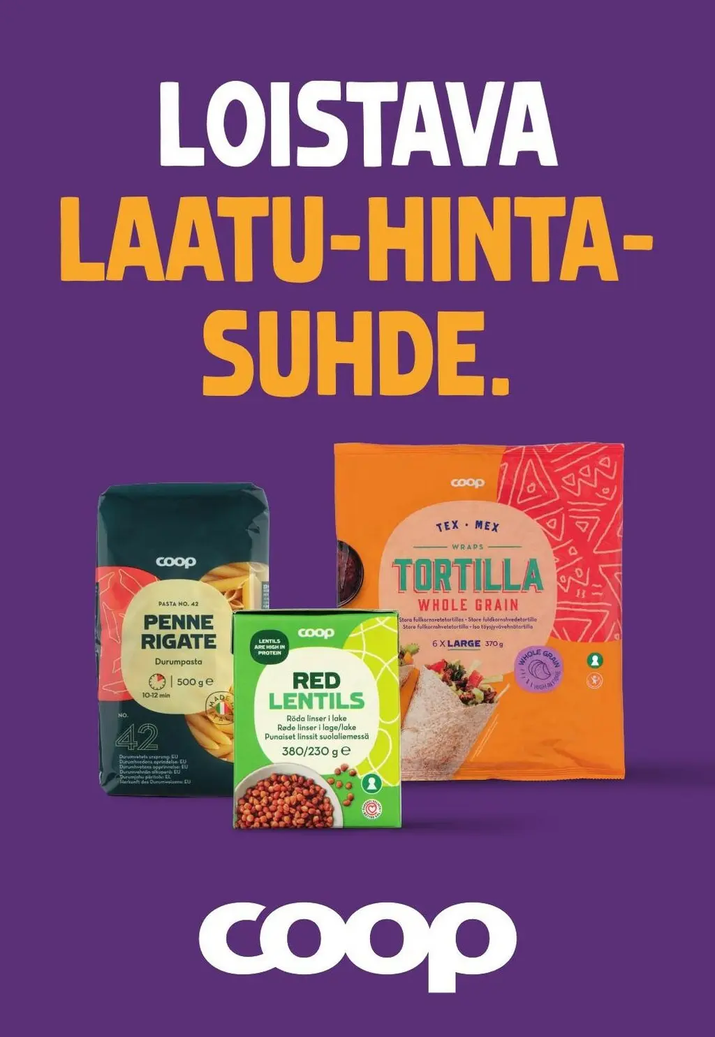 Coop - loistava laatu-hinta-suhde