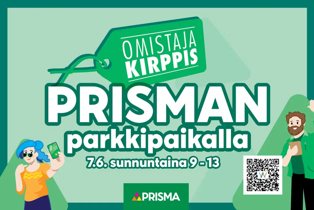 Prisma omistajakirppis kuva
