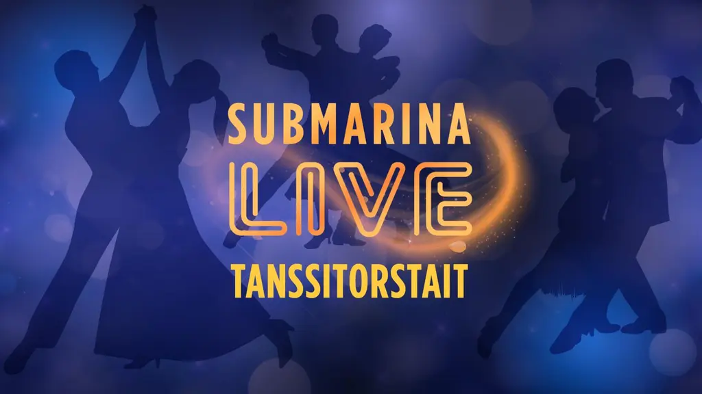 Tunnelmointikuva jossa tanssivia ihmishahmoja varjoina sinisen taustan edessä