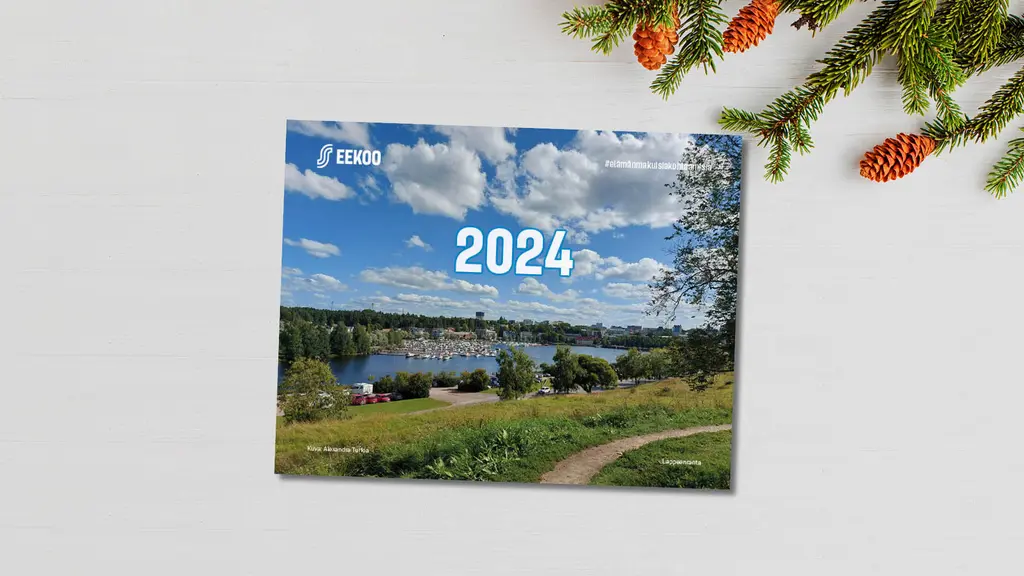 Eekoo seinäkalenteri 2024