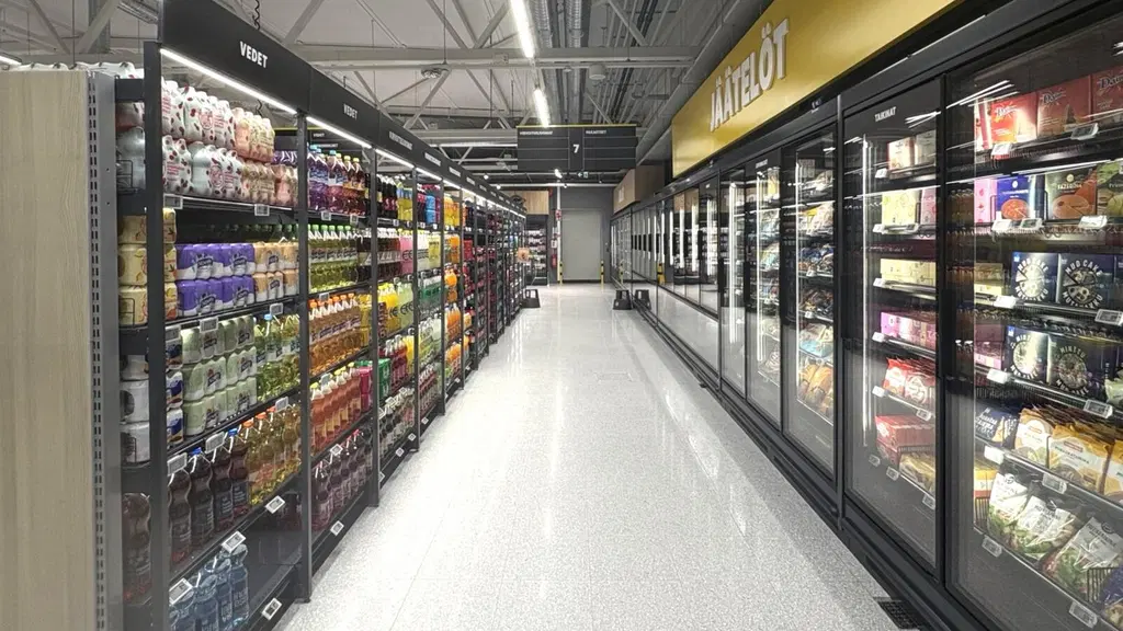 S-market Jämsänkosken kylmäkalusteet