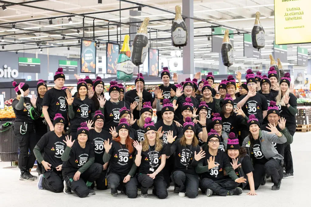 Prisma Kuopio 30 ryhmäkuva