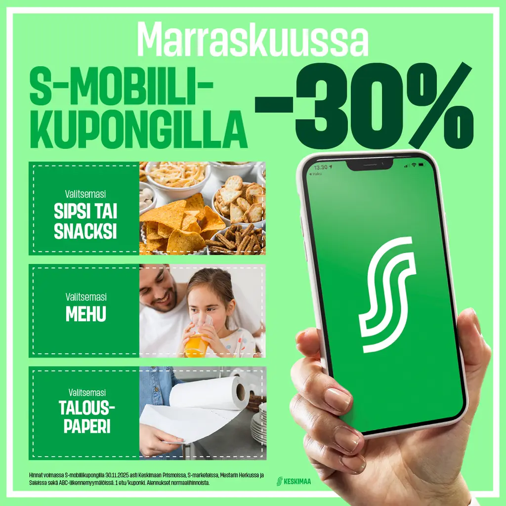 Marraskuun S-mobiiliedut