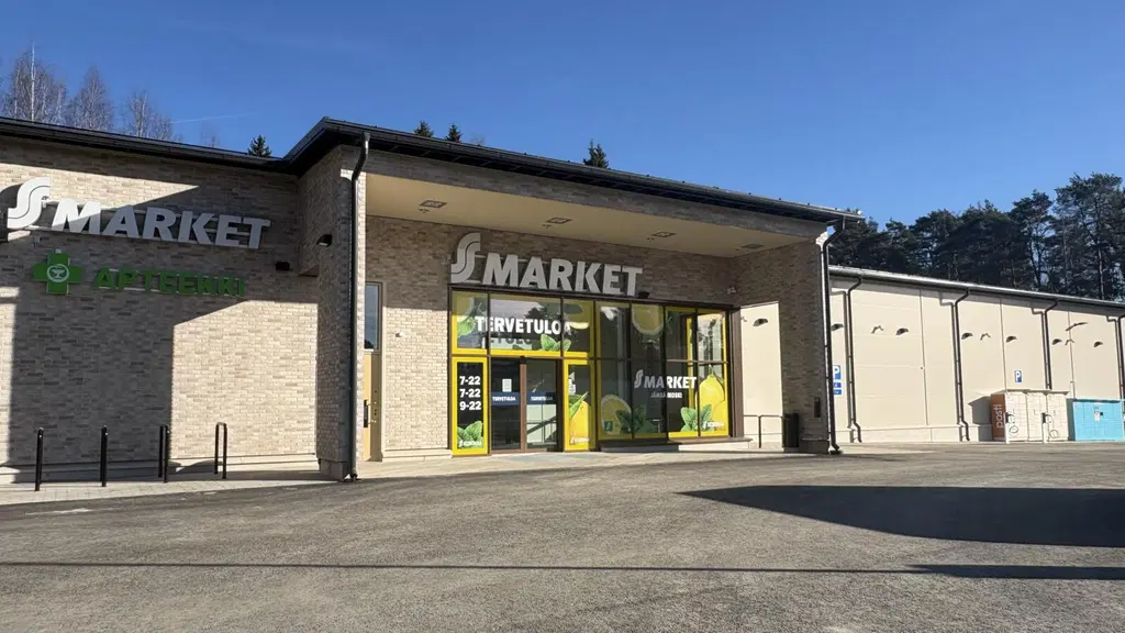 S-market Jämsänkosken julkisivu