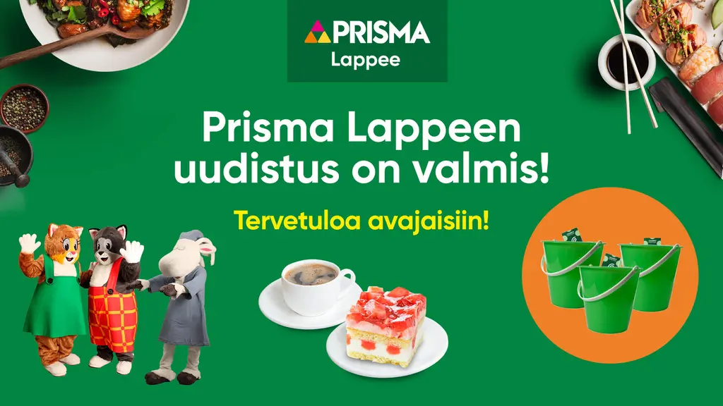 Prisma Lappeen avajaiset 24.4.