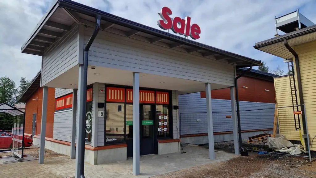 Sale Multian julkisivu