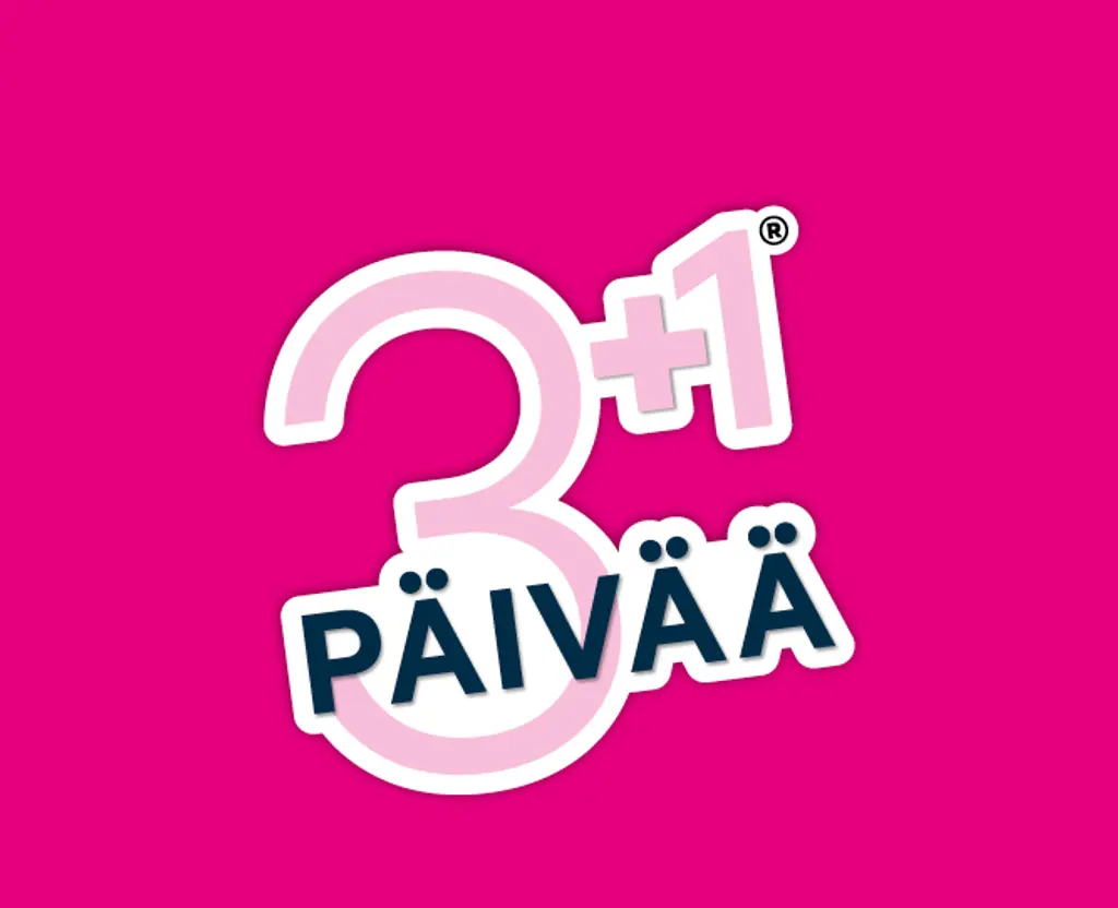 3+1 päivää tarjoukset