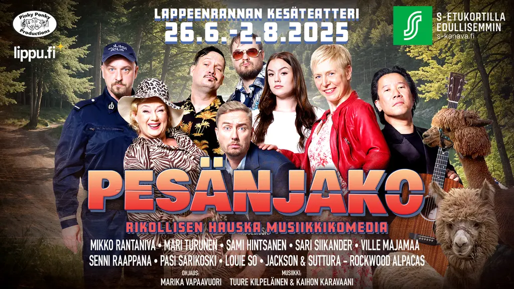 Pesänjako -esityksen mainoskuva