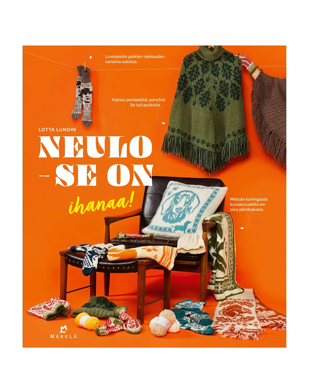 Kirjankansi Lotta Lundin: Neulo – se on ihanaa!