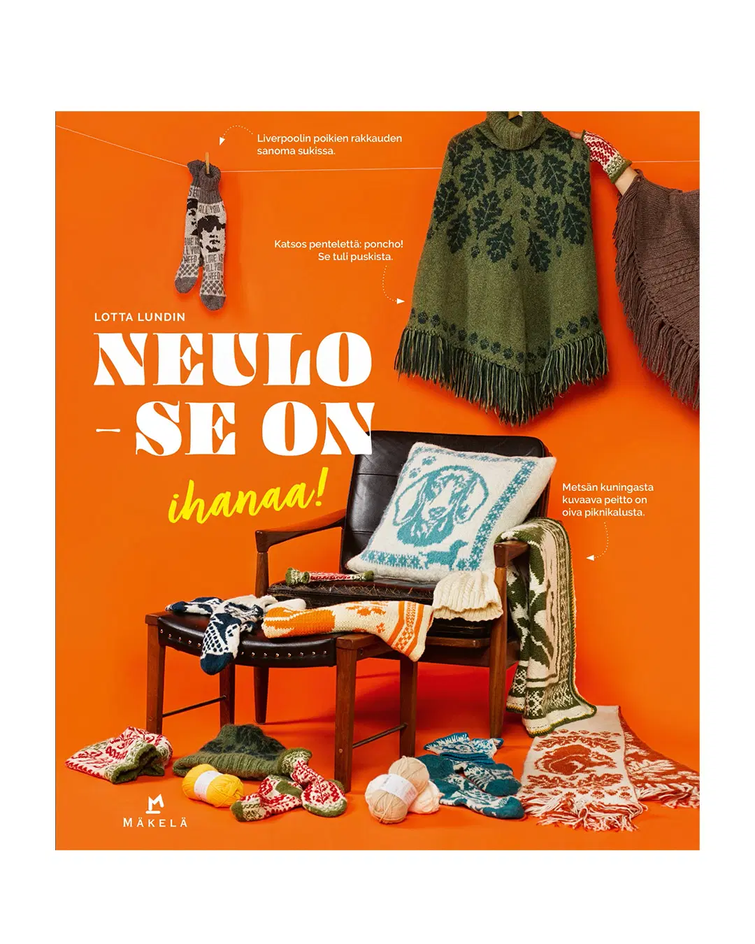 Kirjankansi Lotta Lundin: Neulo – se on ihanaa!