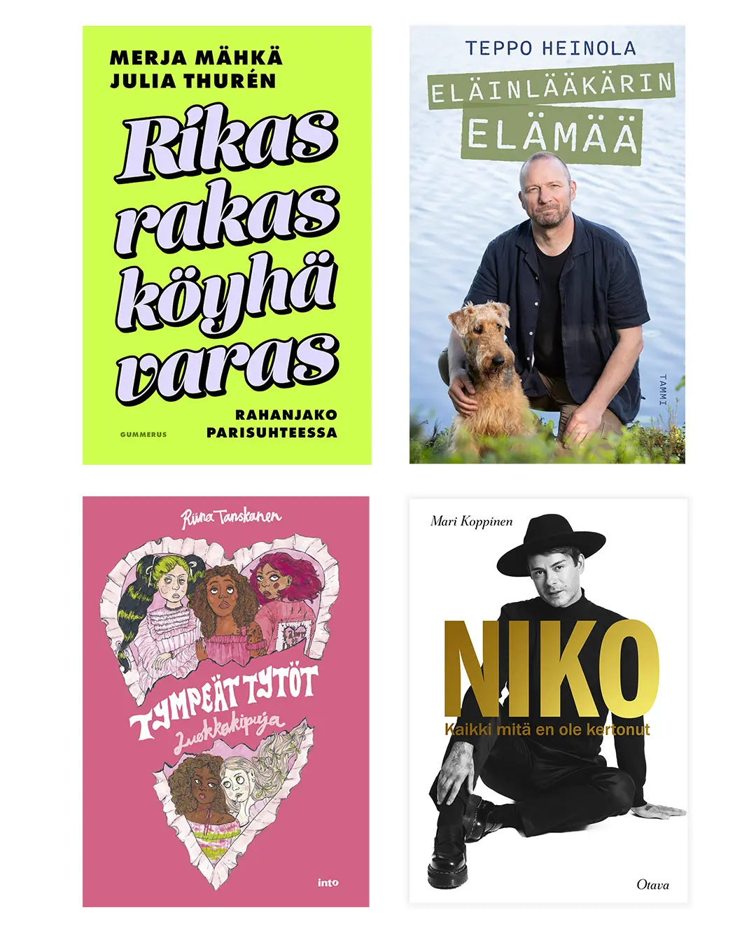 Kooste kirjankansista
