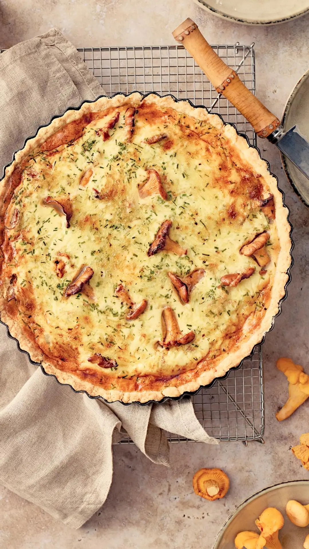 Paras kantarellipiirakka